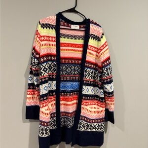 Old Navy Colorful Fair Isle Women's Sweater - Never Worn